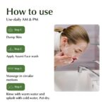 Ayumi Neem & Tea Tree Face Wash. Vegan, Cruelty-Free, Dermatologically Tested, 1 x 150 ml - Image 6