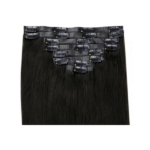 Clip in hair extensions 100 remy human hair seamless clip in - Image 2
