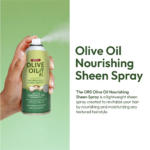 ORS Olive Oil Nourishing Sheen Spray with Coconut Oil for Restorative Shine 2 Ounces - Image 4
