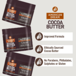American Dream Cocoa Butter Body Cream for Men, an Ultra Moisturising Body Butter with a Sport Fresh Scent 500ml - Image 2
